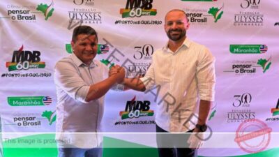 Vereador Walterly Muniz e prefeito Renato Santos participam do Encontro Regional do MDB com presença de grandes lideranças