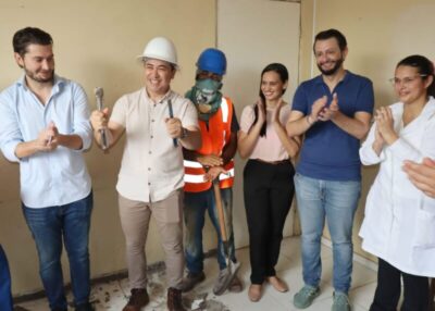 Prefeito de Pinheiro André da RalpNet anuncia início de reparos e melhorias estruturais no Hospital Materno Infantil, e entrega novos leitos hospitalares