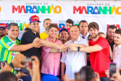 Orleans Brandão fortalece o municipalismo com entrega de obras e serviços em Lago Verde e Bacabal