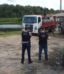 Polícia Civil desarticula grupo criminoso e prende três suspeitos de roubo a carga e receptação a 633 botijões de gás
