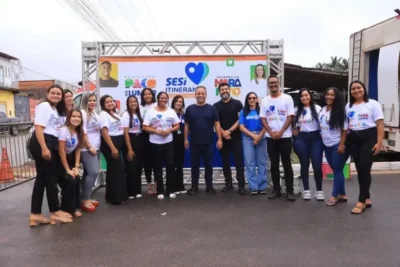 Fred Campos lidera ação histórica do SESI Itinerante em Paço do…