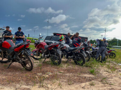 Ação de combate à adulteração e supressão de sinais identificadores de motocicletas apreende 25 veículos irregulares em São Luís