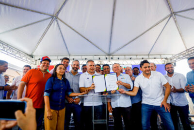 Governo do Maranhão e Ministério dos Transportes lançam obra de recuperação de 157 quilômetros da rodovia e entregam nova ponte em Santa Inês