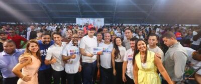 Orleans Brandão participa de entregas de obras em Paço do Lumiar