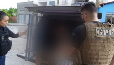 Suspeito de abusar sexualmente de vizinha menor de idade é preso pela Polícia Civil, em Arari