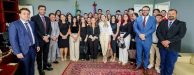 Alunos de Direito da UNDB visitam instalações da Alema e Memorial do Legislativo Maranhense