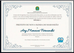 Prefeito eleito de Nova Olinda do Maranhão, Ary Menezes, será diplomado na cadeia após prisão pela Polícia Federal
