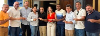 Presidente do PL de SJR Júlio Filho e comitiva de vereadores realizam visita a Josimar e Detinha