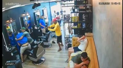 Polícia procura homem que atirou em policial em barbearia de Timon