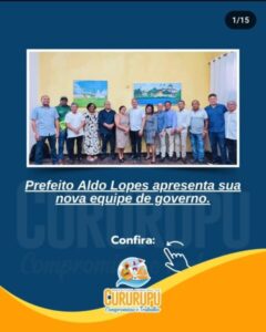 Aldo Lopes, em Cururupu, apresenta equipe do “Compromisso e Trabalho”!