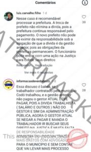 Apóstolo da Igreja Batista recomenda que contratados vítimas de golpe sem salários processem a Prefeitura de Codó