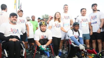Deputados e autoridades parabenizam Iracema Vale pela realização da Corrida Alema