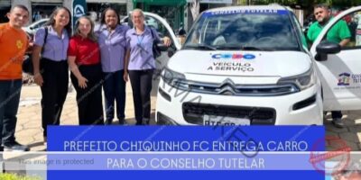 Adesivo da Prefeitura deve ser retirado de veículo de uso exclusivo do Conselho Tutelar de Codó
