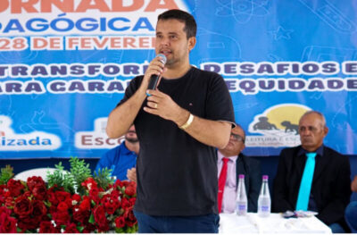 Prefeito Bira dá início à Jornada Pedagogia 2025 em Graça Aranha