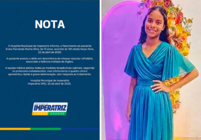 Morre a segunda criança vítima de ovo de Páscoa envenenado em Imperatriz no Maranhão