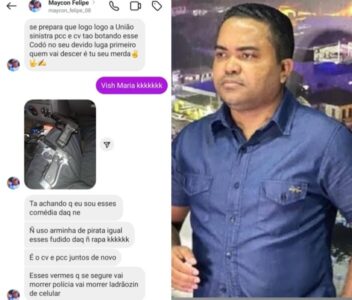 Jornalista de Codó recebe ameaça de morte de suposto integrante de facção criminosa