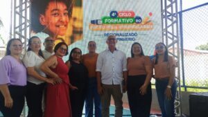 Prefeito Zé Martins acompanha equipe de educação no 4º Ciclo Formativo do Pacto Pela Aprendizagem