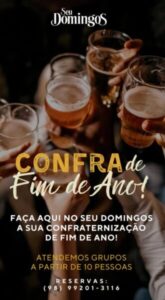 Restaurante Seu Domingos Cohama, opção ideal para confraternização de fim de ano