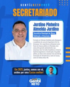 Gentil Neto anuncia secretário de Obras, Habitação e Urbanismo