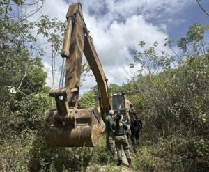 Em Centro do Guilherme e Centro Novo, Polícia Federal destrói garimpos ilegaias
