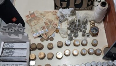 Polícia Civil deflagra operação de combate ao tráfico de drogas em Caxias; três pessoas são presas