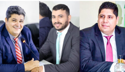 Vereadores Ricardo Lucena, Tom Santos e Franklin Torres reafirmam apoio ao prefeito Raimundinho Audiolar