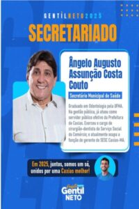 Prefeito eleito de Caxias , Gentil Neto anuncia secretário de Saúde