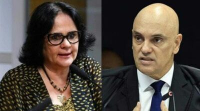 Senadora Damares sugere que Alexandre de Moraes faça exame de sanidade mental