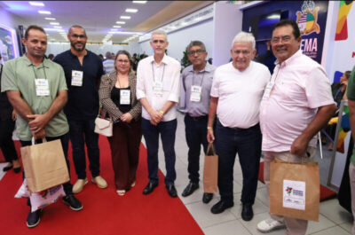 Prefeito Raimundinho e vice Aristeu participam de Encontro de Prefeitos do Maranhão