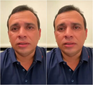 Foragido, prefeito eleito de Nova Olinda chora e diz que vai se entregar à PF