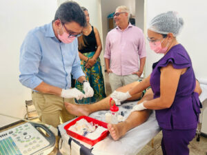 Prefeito Zé Martins promove mutirão inédito de Cirurgias de Varizes em Bequimão