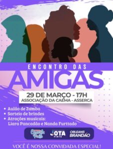 Força feminina em destaque: Encontro das Amigas é idealizado por Concita Pinto e reúne atrações em São Luís