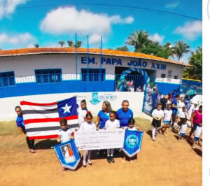No Dia da Educação, Prefeito Bruno Silva anuncia reforma da escola do Povoado Monte Alegre