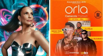 Com trio de Ivete e atrações extras, Camarote Orla vai bombar nesta sexta (7), na Litorânea
