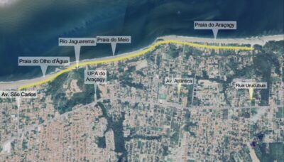 Veja como vai ficar o prolongamento da Avenida Litorânea do Olho d’Água ao Araçagy