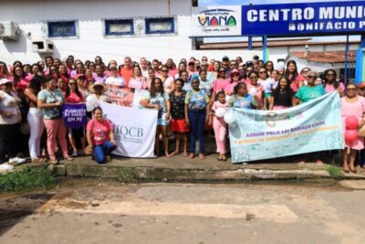 Em Viana, quebradeiras de coco protestam a favor da ‘Lei Babaçu Livre’ e recebem apoio do deputado Júlio Mendonça e do prefeito Carrinho
