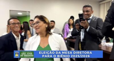 Francimar Jacintho é eleita Presidente da Câmara de São José de Ribamar