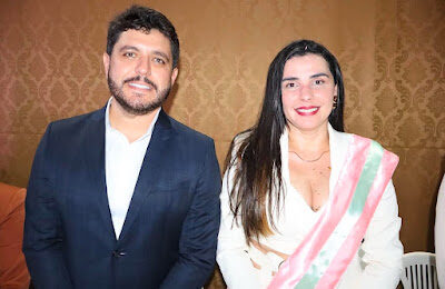 Presidente Vargas: Prefeita Fabiana Mendes e o vice-prefeito Júnior de Aninha são empossados
