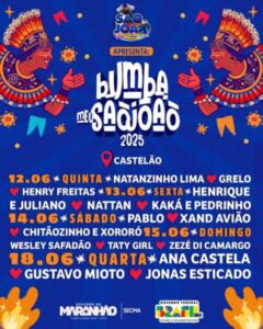 São João do Maranhão terá Ana Castela, Wesley Safadão, Zezé Dicamargo, Henrique e Juliano e muito mais