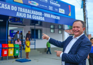 Em São Luís, Brandão e ministro do Trabalho e Emprego inauguram primeira Casa do Trabalhador do MA