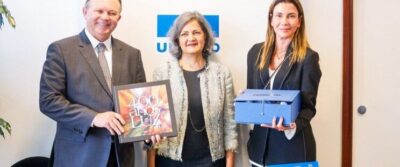 Brandão formaliza na sede da Unesco convite para entrega de certificado sobre Patrimônio Natural da Humanidade aos Lençóis