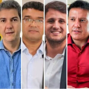 Econometrica: Braide 33,8%; Lahesio 21,3%; Orleans Brandão 17,9%; e Felipe Camarão 13,4%