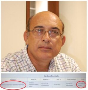 URGENTE: Justiça determina a prisão do ex-prefeito de Santa Inês, Ribamar Alves