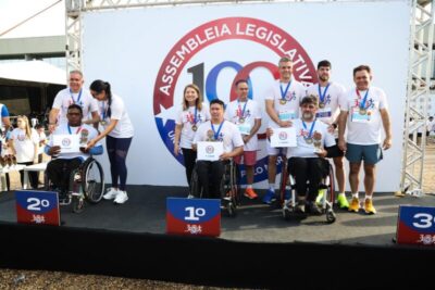Vencedores da corrida da Alema celebram iniciativa da Casa em favor do esporte