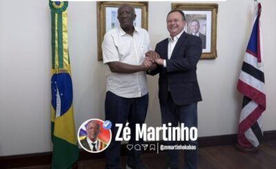 Prefeito de Cantanhede, Zé Martinho, se reúne com o governador Carlos Brandão para apresentar demandas do município