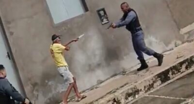 Idoso morre após atacar policiais com faca e ser baleado no Maranhão; veja vídeo