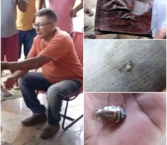 Trabalhador é assaltado entre Vargem Grande e Coroatá e escapa da morte por causa da carteira; entenda