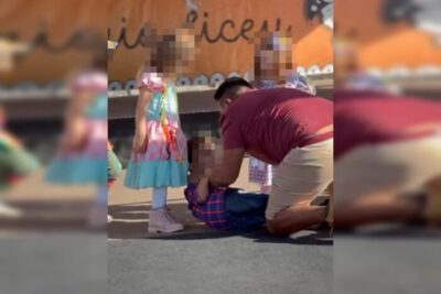Homem agride aluno de 4 anos em festa junina escolar e filho acaba sendo expulso