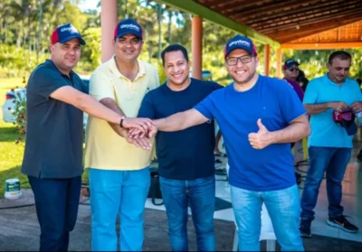 Gleydson Resende, acompanhado dos prefeitos de Jatobá e Nova Iorque, visita grupo político do Prefeito Ronaldo Vieira de São José dos Basílios