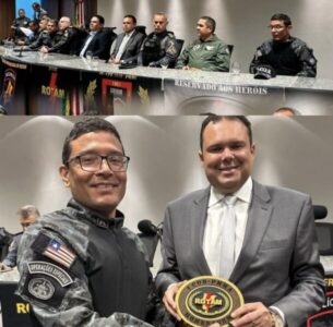 INADMISSÍVEL: Ao homenagear agressor de mulher, Polícia Militar do Maranhão se desmoraliza